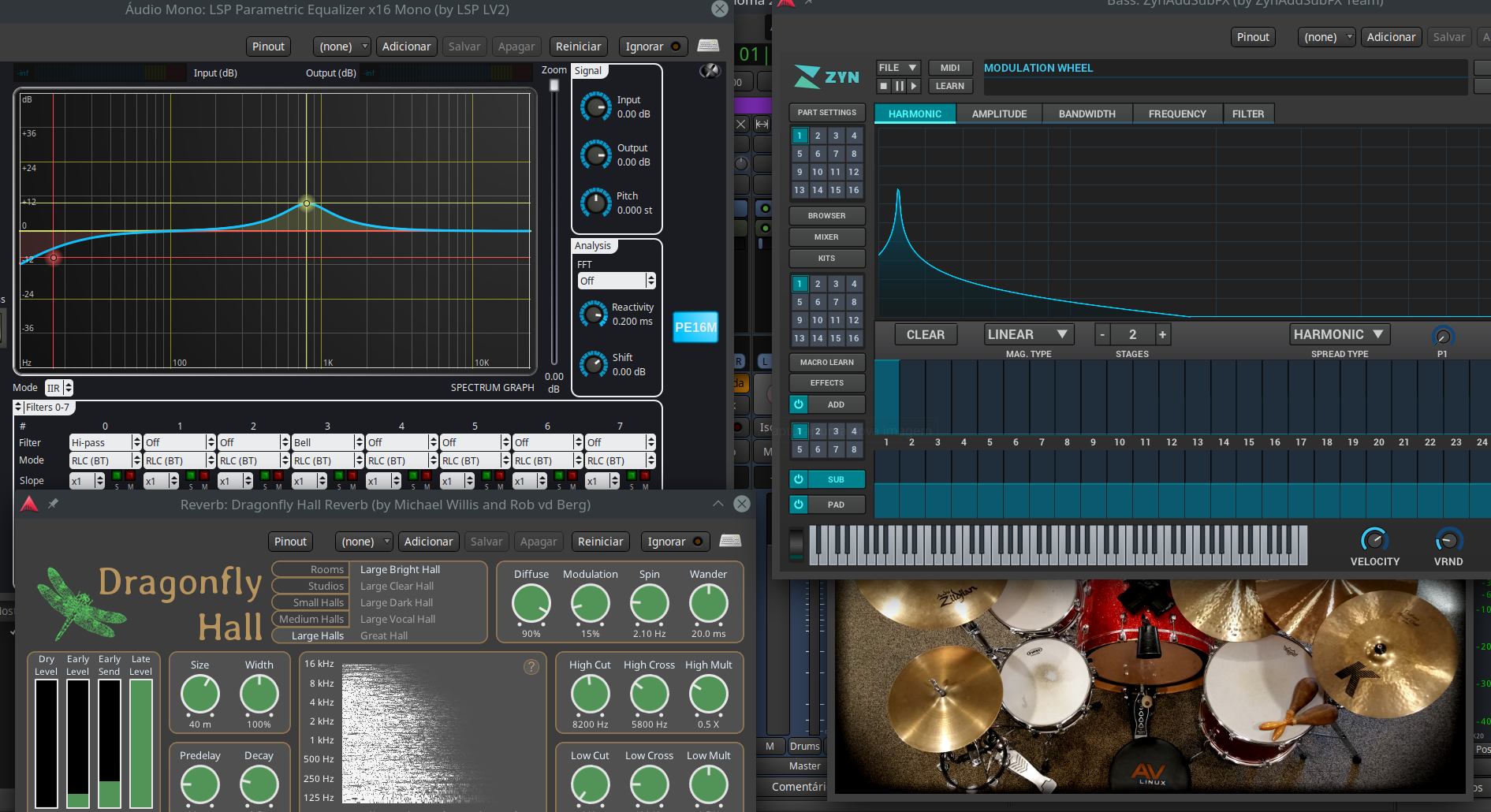 Plugins de síntese sonora — Vital, Surge XT